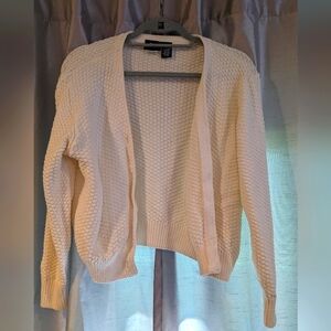 Liz Claiborne sport petite cream cardigan size small